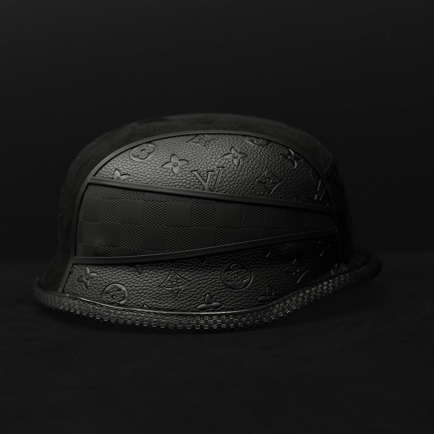 Black on Black helmet