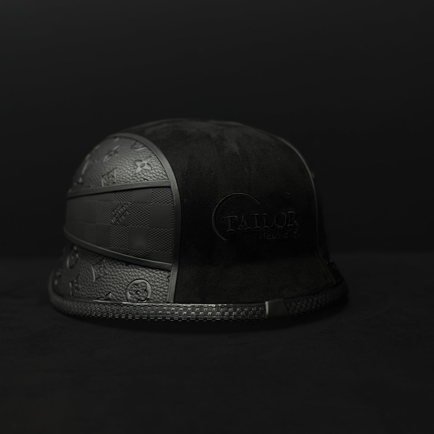 Black on Black helmet