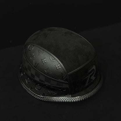 Black on Black helmet