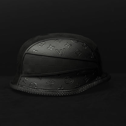 Black on Black helmet