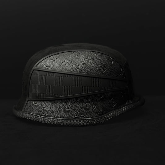 Black on Black helmet